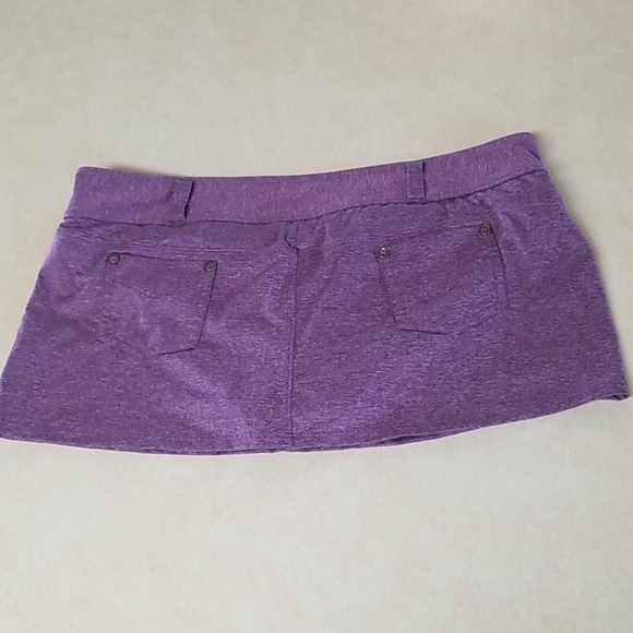 🎈SOLD🎈Athleta Purple Skirted Swimsuit Bottoms - Picture 4 of 9